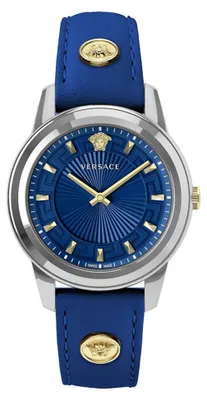 Produktbild von Versace Damen Uhr Armbanduhr Leder Greca VEPX00921