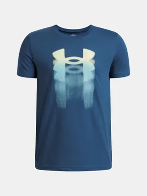Immagine prodotto di Maglietta a maniche corte Under Armour UA B Logo Blur per ragazzi YLG