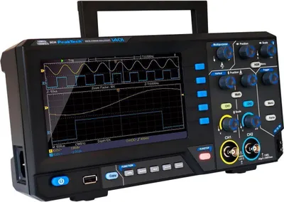Image de PEAKTECH Oscilloscope à mémoire numérique, P 1401, 2 canaux, 10 MHz
