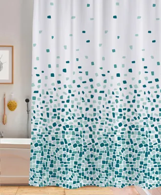 Obrázok produktu pre DOCHTMANN Sprchový záves, PVC, 180x180 cm, motív: mozaika