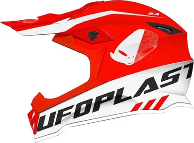 Produktbild von Ufo Offroad-helm Junior Rot S Rot S