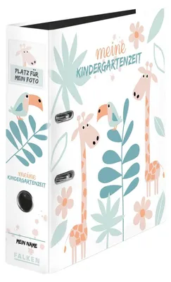 Zdjęcie produktu dla FALKEN 22001184 FALKEN Dschungel Motivordner 8,0 cm DIN A4