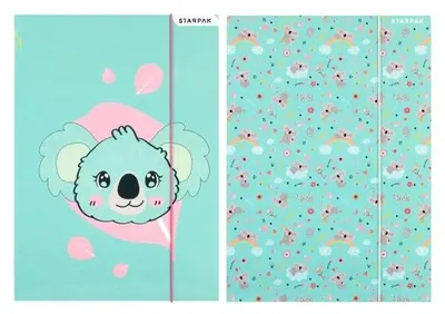 Obrázok produktu pre Zložka s gumičkou A4 Koala mix – STARPAK