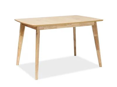 Produktbild von Jídelní stůl s deskou v dekoru dub BRANDO 120(160)x80, rozkládací