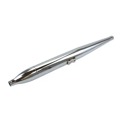 Produktbild von Schalldämpfer Zigarre chrom 60/680/26mm für Zündapp M 25 50 Typ 434 / Super Combinette Typ 433 510 515