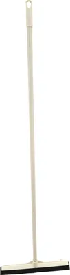 Image de Balai avec lèvre en caoutchouc Balai de nettoyage Balayette multifonctionnelle Balayette en caoutchouc Balayette pour poils d'animaux Balayette de ménage, couleur:blanc