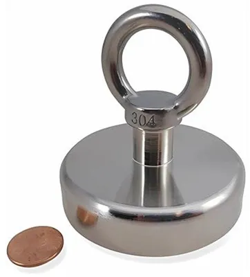Produktbild von Famanu Neodym Magnet 150 lbs Zugkraft - Ideal für Magnetisches Fischen