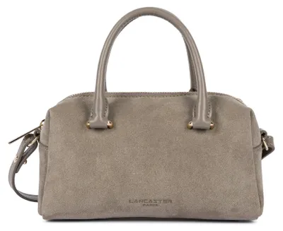 Image de Lancaster Sac à main Zippé Suède Cube Galet
