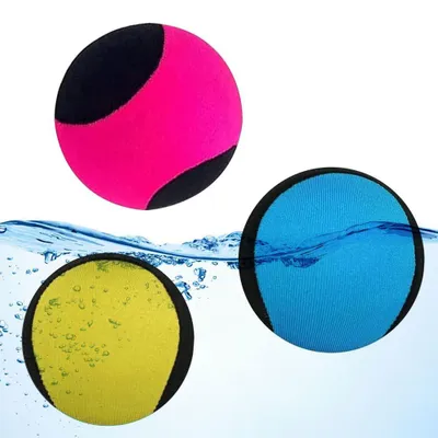Productafbeelding van 3 stuks springbal, stressverminderingsbal, mini-strandbal, speelbal