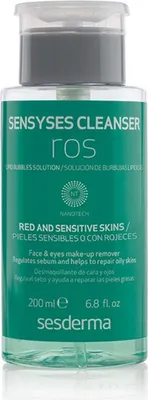 Produktbild von Sesderma Sensyses Cleanser Sebum, Makeup Reinigungslotion, Frauen, Mischhaut, ölige Haut, Porenverkleinernd, ausgleichend, Glättend, 200 ml, Flasche