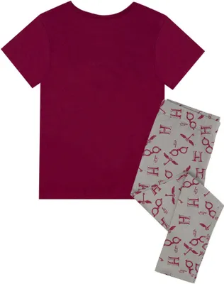Produktbild von Harry Potter - Schlafanzug für Mädchen NS6759 (158-164) (Weinrot/Grau)