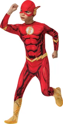 Produktbild von The Flash - Kostüm - Jungen BN5553 (L) (Rot/Gelb/Schwarz)