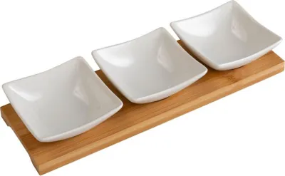 Produktbild von Lamart LT9217 Servierschalen 26 × 8 cm 3 Stück BAMBUS