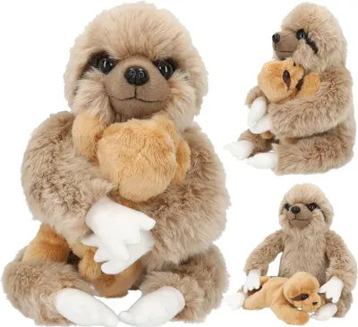 Obrázek produktu pro TOPModelka lenochodí maminka s plyšákem pro miminko