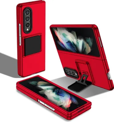 Produktbild von König Design Hülle kompatibel mit Kunststoff Soft Handyhülle - Handy Case Rot