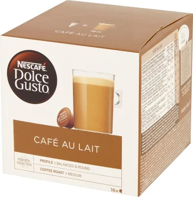 Obrázok produktu pre Nescafé Dolce Gusto Café au Lait | 16 kávových kapsúl