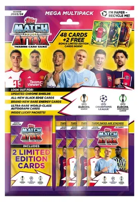 Obrázok produktu pre Liga majstrov 2023/24 - Obchodné karty - 1 Mega Multipack