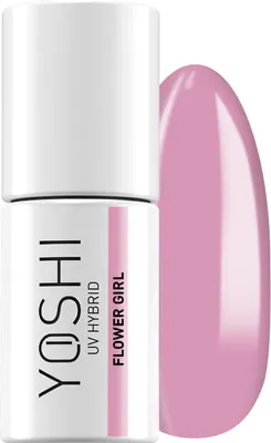 Obrázek produktu pro Yoshi Hybrid Lak na nehty Růžová šeříková - Profesionální trvalý lak na nehty 6 ml - UV lak na nehty s praktickým štětcem - Svatební oslava