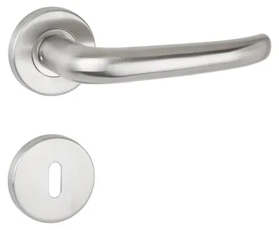 Produktbild von Aptec 1806/2073 Rosettengarnitur Klasse 3 Edelstahl matt (Lochung: BB) Lochung: BB