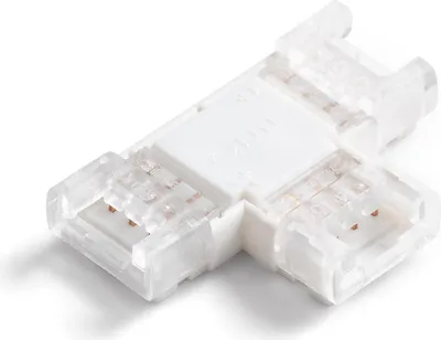Produktbild von Clip-Verbinder "T" für LED-Streifen RGB 12-24V DC Breite 10 mm 10 mm