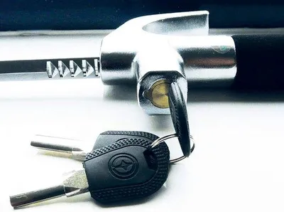 Obrázok produktu pre Bezpečnostné zariadenie pre automobily, nastaviteľné, ochrana proti krádeži, robustné, ťažké