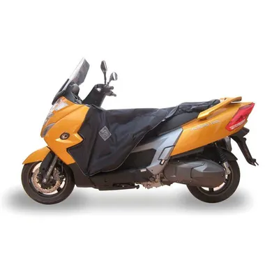 Zdjęcie produktu dla Ochraniacze nóg TUCANO URBANO R086N Thermoscud czarne z grubym nylonowym materiałem zewnętrznym