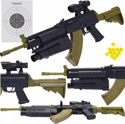 Obrázok produktu pre Pištoľ BB gun laserový zameriavač replika granátometu hračka zbraň