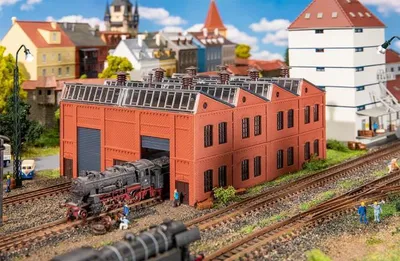 Produktbild von Faller 222096 - 1/160 / N Lokwerkstatt - Neu