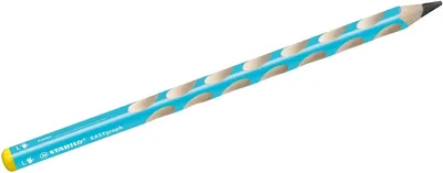 Produktbild von Ergonomischer Dreikant-Bleistift für Linkshänder - STABILO Easygraph in blau - 6er Pack - Härtegrad HB