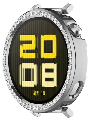 Obrázok produktu pre INF Ochranné puzdro pre Huawei Watch GT5/GT4 41MM s kamienkami Strieborná