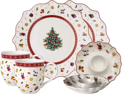 Produktbild von Villeroy & Boch Toy's Delight Frühstücks-Set 6-teilig weiß