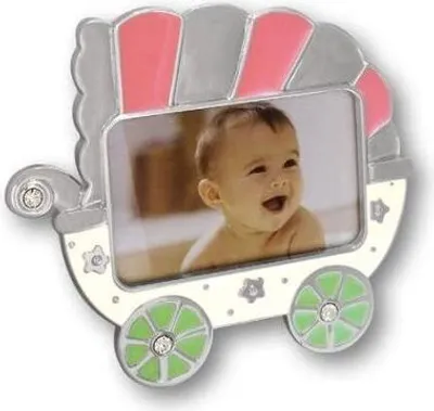 Produktbild von Zep F32PK Bilderrahmen Baby Carrozzina, 5 x 8 cm, Rosa