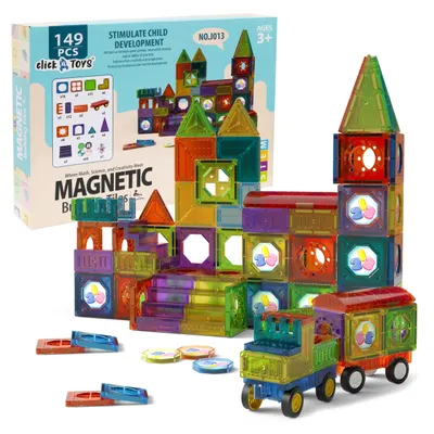 Zdjęcie produktu dla Edukacyjne Klocki Magnetyczne Zestaw 149 El Panele