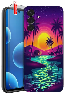 Image de Coques pour le Samsung A36 5G – Motifs | Été – couleurs vives | Coque + film de protection pour écran