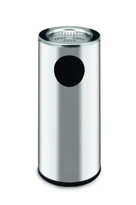 Produktbild von Alda Edelstahl Standascher Stehaschenbecher Abfalleinwurf Ascher 679B