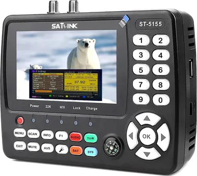 Produktbild von Satlink ST-5155 H.265 (10 Bit ) DVB-S/S2/T/T2/C Combo Messgerät