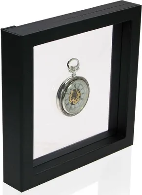 Produktbild von Schweberahmen schwarz 18 x 18 cm