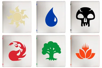 Produktbild von Mana 8 - Ultra Pro Magic the Gathering 12-Pocket Zip Pro-Binder