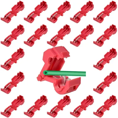 Obrázek produktu pro Konektory pro robotické sekačky, 20 kusů, T-konektory