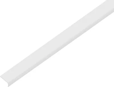 Produktbild von Alberts® Abschlussprofil rund, selbstklebend, Kunststoff. 19x7mm, Länge 2,6m