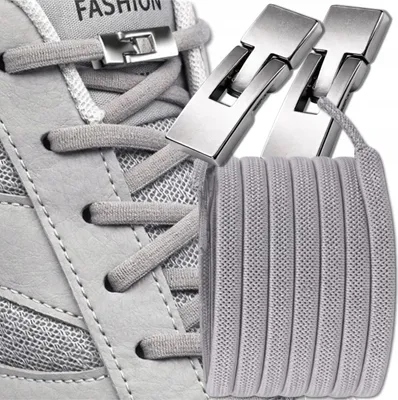 Produktbild von EDIBAZZAR | Elastische Gummischnürsenkel für Schuhe ohne Schnürsenkelbinden, 100 cm lang, robust