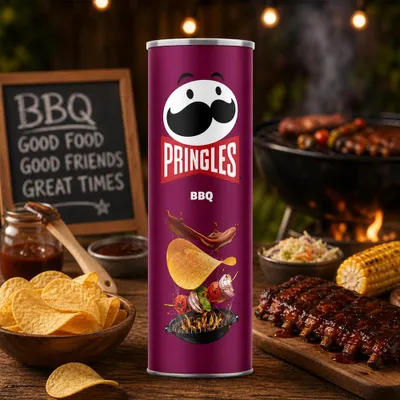 Produktbild von Pringles BBQ (Einzelpackung mit 158g)