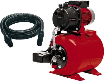 Zdjęcie produktu dla Zestaw wodociągowy Einhell GC-WW 6538, moc 650 W, maks. przepływ 3800 l/h, maks. wysokość tłoczenia 36 m