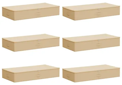 Productafbeelding van Set van 6 Opbergdozen van Vliesstof