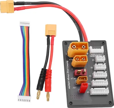 Produktbild von XT60 Lipo Parallel Charging Board Batterieladegerät 2S-6S Balanced Adapter