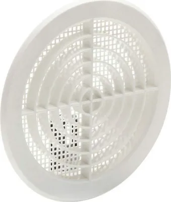 Produktbild von Raster Fepre Moskitonetz Eingelassen Weiß ABS (Ø 14 cm)