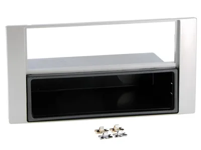 Produktbild von Radioblende Ford Focus,C-Max,Fusion,Galaxy,S-Max,Transit Silber
