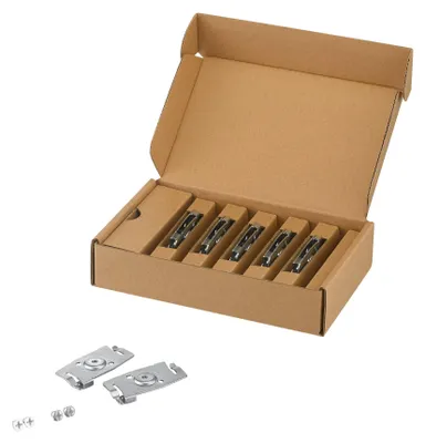 Zdjęcie produktu dla Zyxel ACCESSORY-ZZ0105F, Uchwyt punktu dostępu WLAN, NWA220AX-6E, WAX620D-6E, WAX650S, WAX630S, WAX610D, WAX510D, NWA210AX, NWA110AX, NWA1123-AC,..., ZyXEL, 5 szt.