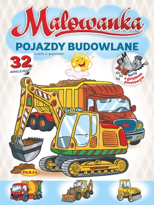 Immagine prodotto di Kolorowanka Pojazdy budowlane dla dzieci