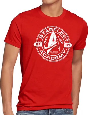 Produktbild von style3 Starfleet Academy Herren T-Shirt kirk spock